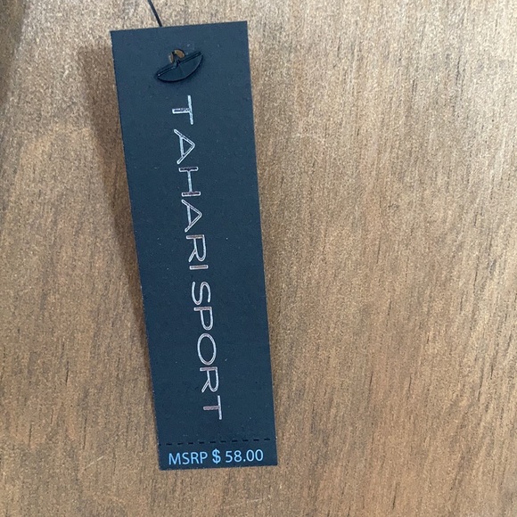 Tahari sport bubble knit keyhole sports bra top S / M or L / XL - Picture 8 of 17